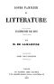 [Gutenberg 49409] • Cours familier de Littérature - Volume 27